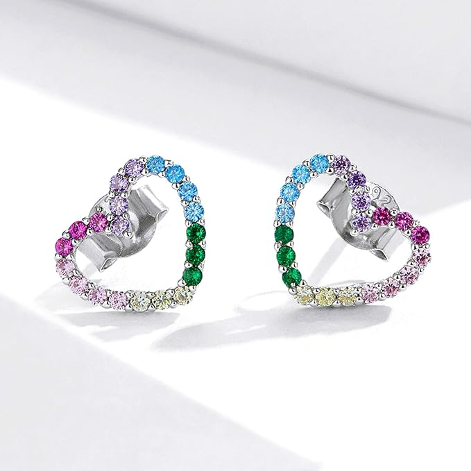 Rainbow® Heart Earrings