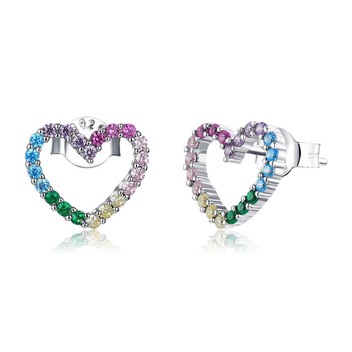Rainbow® Heart Earrings