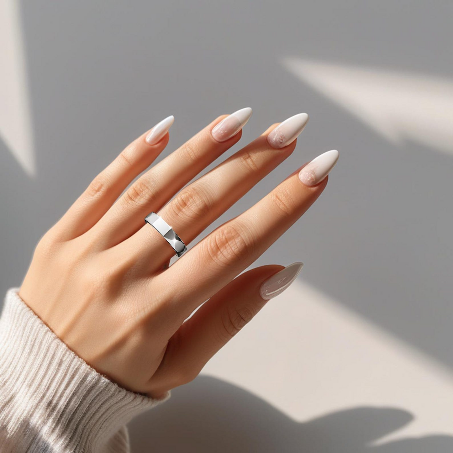 S925 Silver Sunlit Ring Set