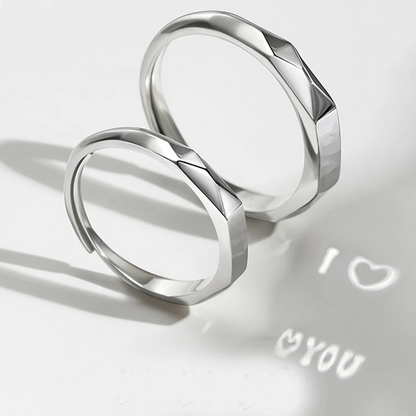 S925 Silver Sunlit Ring Set