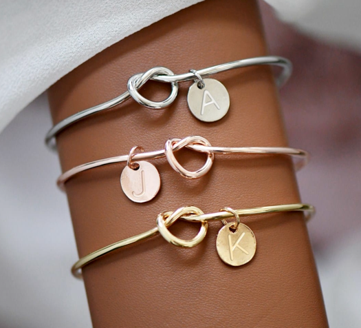 Sienna Infinity Bangle Bracelet.