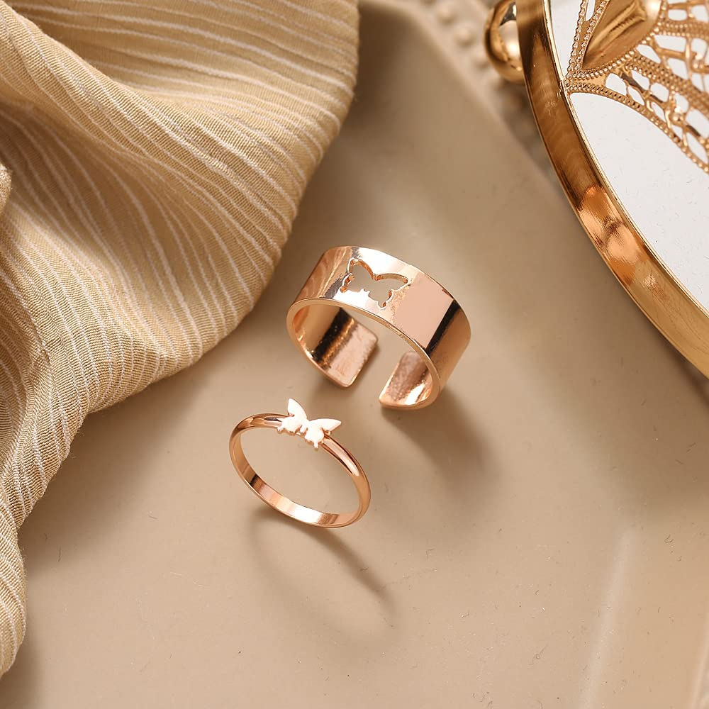 Riley Watson Jewellery Matching Ring Set (adjustable size) [Free Gift with Purchase] by Louise | Riley Watson Jewellery